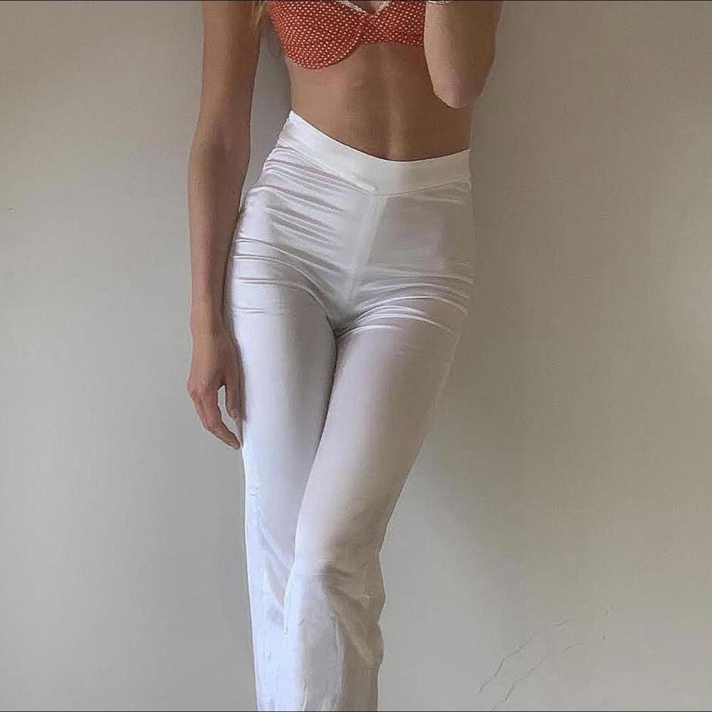 Peachy Den The Bianca Bottoms in white!